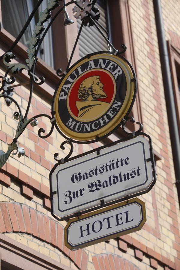 Hotel Zur Waldlust Fráncfort del Meno Exterior foto